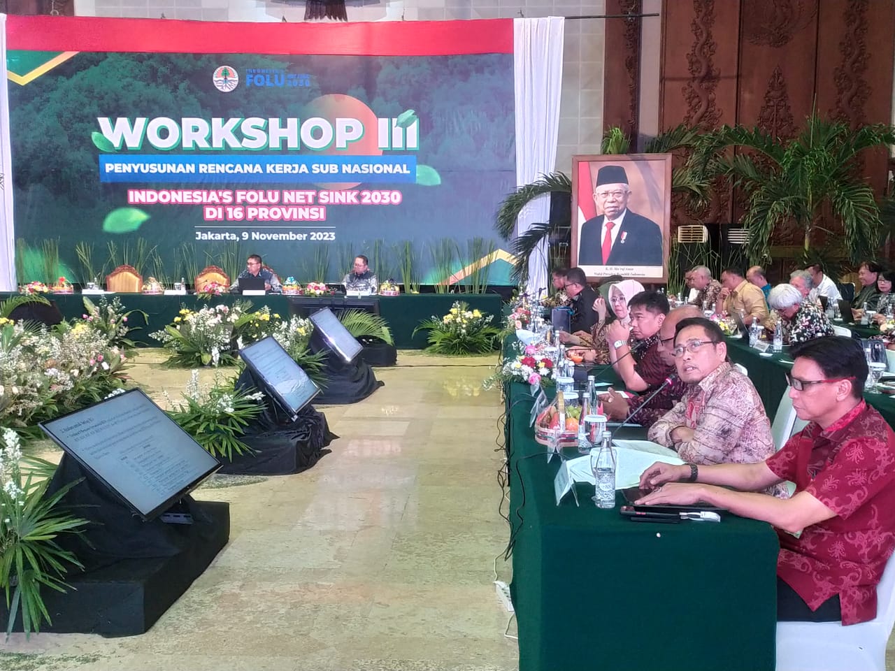 WORKSHOP III : Penyusunan Rencana Kerja Sub Nasional Indonesia’s FOLU Net Sink 2030