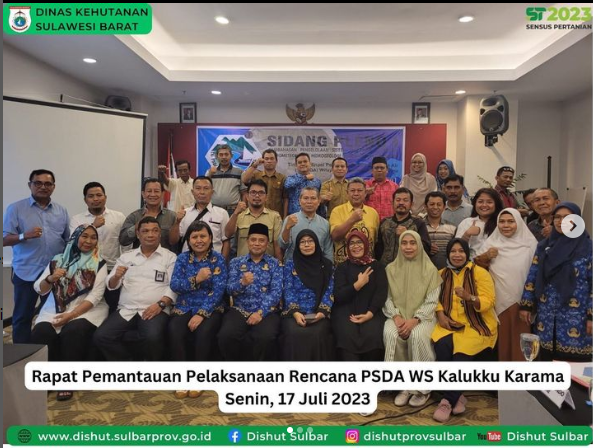 Rapat Pemantauan Pelaksanaan Rencana PSDA WS Kalukku Karama