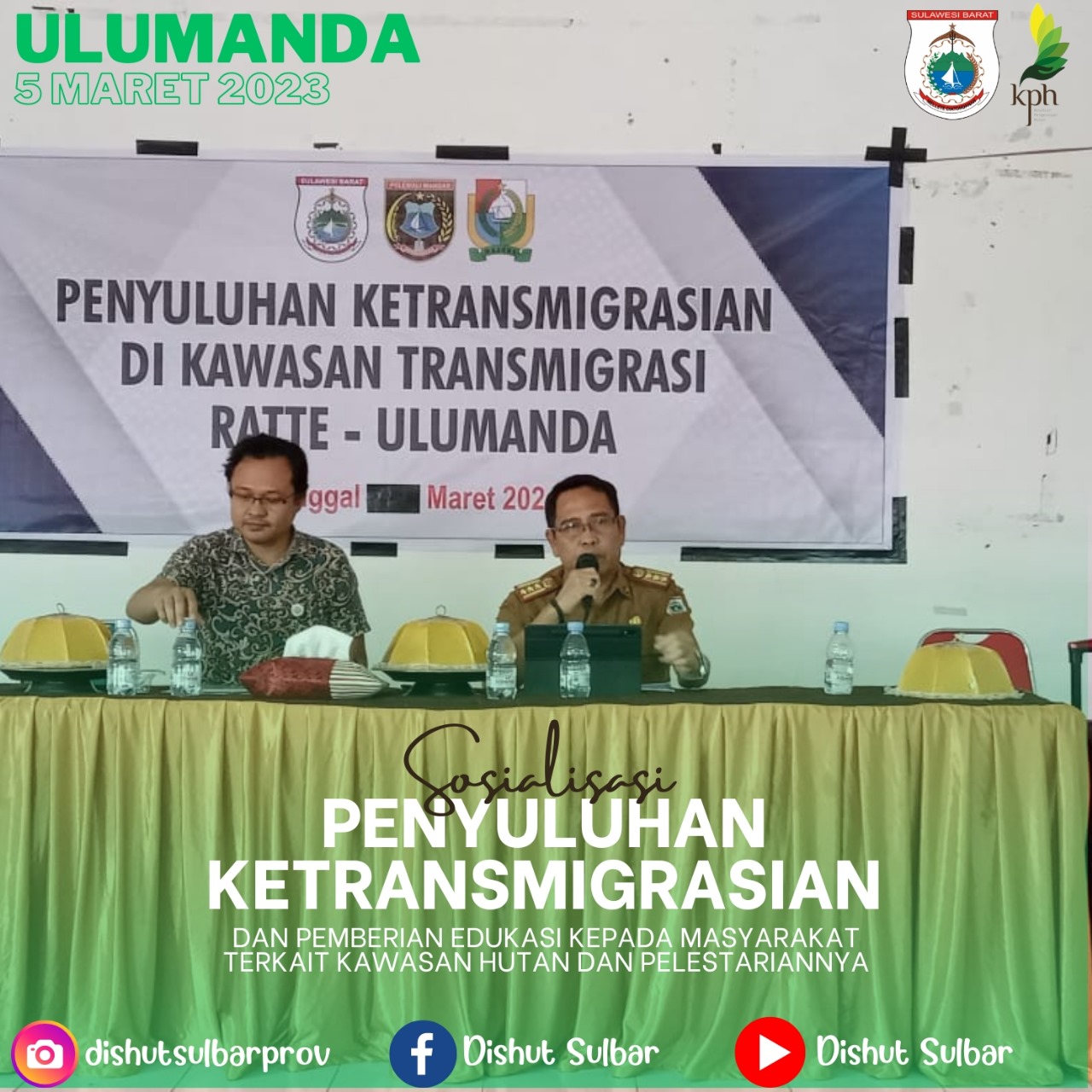 Sosialisasi Kawasan Hutan Sulawesi Barat dan Pelestariannya