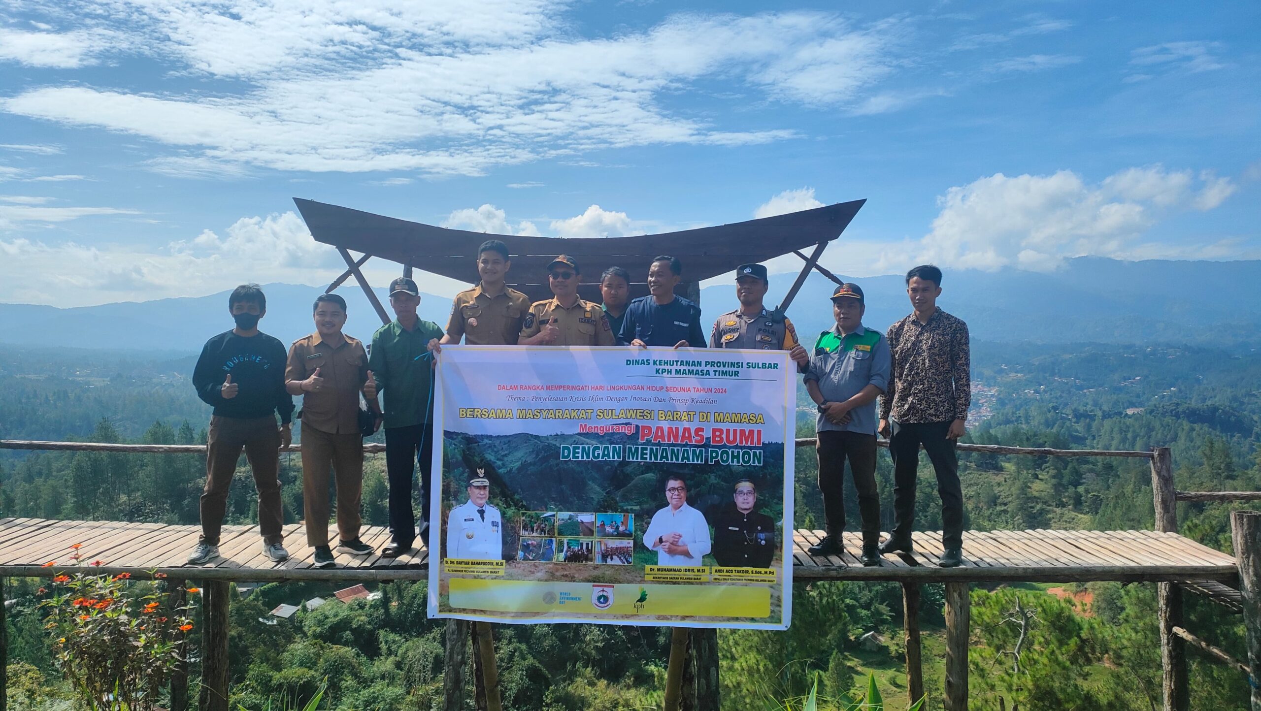 UPTD KPH Mamasa Timur Memperingati Hari Lingkungan Hidup Sedunia 2024