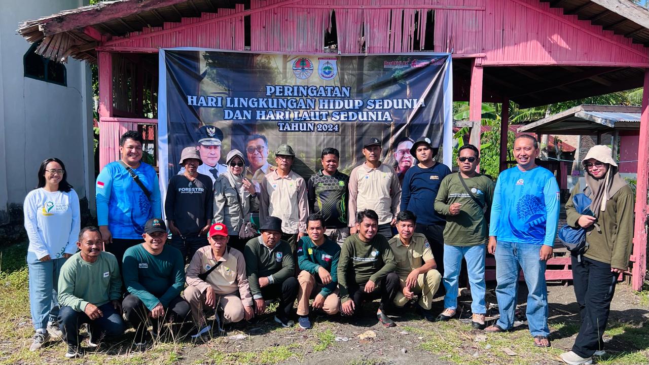 Kadishut Sulbar bersama Jajaran Peringati Hari Lingkungan Hidup Sedunia