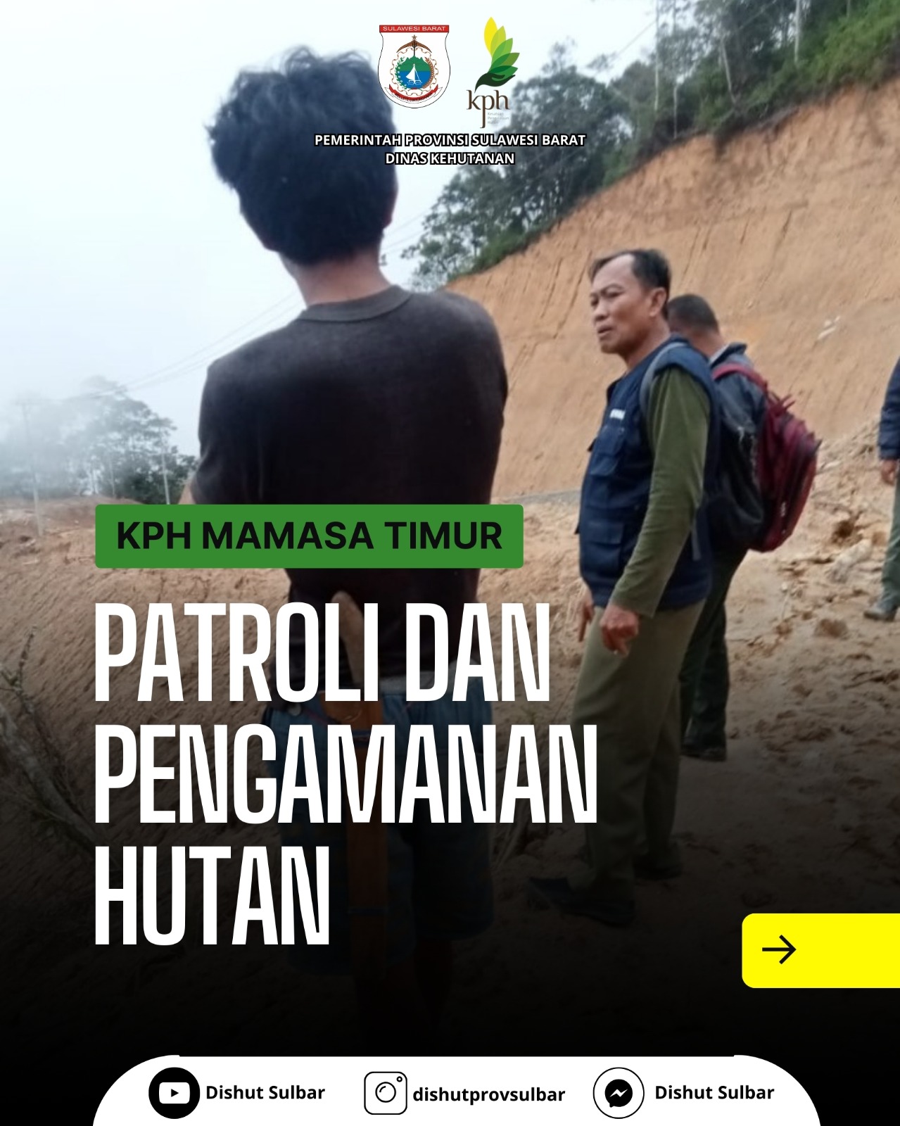 UPTD KPH Mamasa Timur, Gagalkan Upaya Perambahan Kawasan Hutan